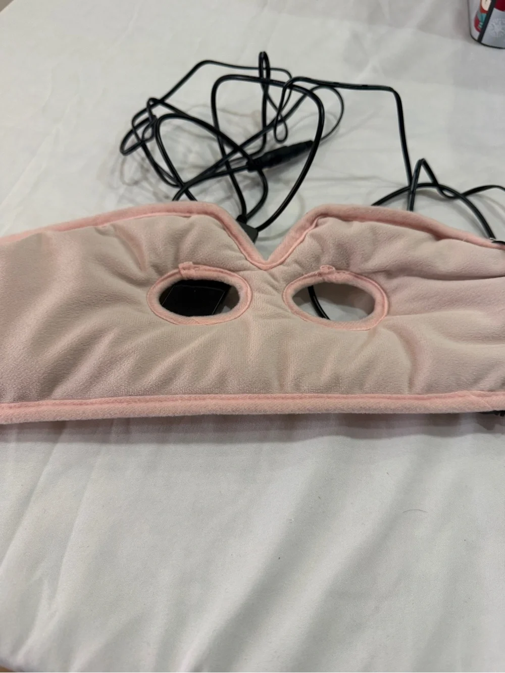 Heated Eye Mask for Comfort & Relief - Pink - Picture 5 of 7